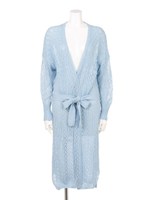 【Auntie Rosa】レース編ミNTガウン/YEL