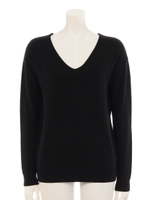 アクリルＶネックプルオーバー/オレンジ