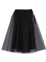 ダブルチュールスカート/ホワイト(003)