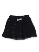 ラメ総柄パンツスカート/ネイビー(193)