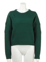 柄ボーダーＫＴ/ブラウン