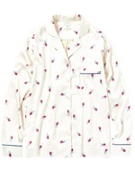 サテンストロベリーシャツ/OWHT