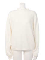 アンゴラ混ニット/SAXE