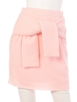 Ribbon Sleeve Skirt/Off White