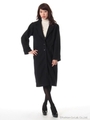 ロングテーラードコート/ブラック