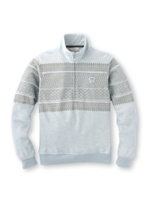 裏起毛ジッププルオーバー/ベージュ(952)