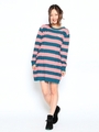 CABLE KNIT DRESS/ネイビー