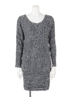 【chille anap】横リブドルマンチュニック/ORG