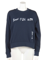 プレイコビニャー裏毛プル/ダークグリーン