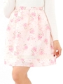スイートフラワースカート/ピンク