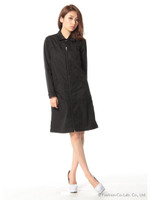 バイオストレッチツイルワンピース/カーキ