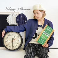 ブラッシュシャギーブルゾン 