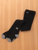 ☆ケーブル配色タイツ/ブラック