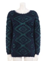 エスニックフェザーヤーンKT/ネイビー