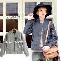 メルトン MA-1 ジャケット