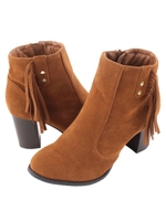 フリンジブーツ/キャメル