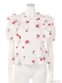 BE MY CHERRY BLOUSE/BLACK