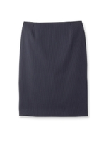 [S]ナローストライプタイトスカート/ネイビー(393)
