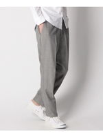 ウール混スラックスパンツ/ネイビー(093)