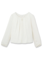 フロールサテンシャツ/ナチュラル(050)