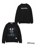 CREWNECK SWEAT MICKEY/ブラック