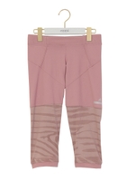 【adidas by Stella McCartney】 STU スタジオ ゼブラ柄3/4タイツ/LPNK