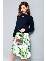 スプリングニット/ネイビー