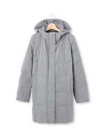 フーテッドダウンコート/グレー(012)