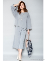 ワントーンコーデセットアップ/オフホワイト