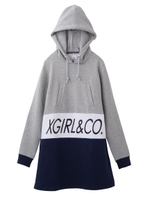 SPORTY SWEAT DRESS/ネイビー