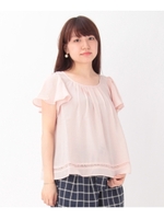 ボヘミアンブラウス/ネイビー(093)