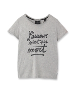 MAISON SCOTCH ロゴTシャツ/グレー(012)