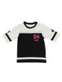 STAR SLEEVE H/S FOOTBALL TEE/ブラック