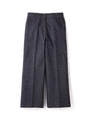 インディゴワイドセンタープレスパンツ/ネイビー(120)