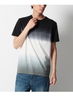 グラデーション濃淡ポケットT/ブラック(019)