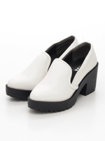 サイドゴアパンプス/BLACK