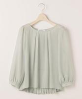 シフォンプリーツブラウス