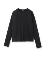 シルク混ハイゲージニット/ホワイト(001)