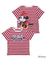 MICKEY/S/S TEE SKATEBOARD（12M〜3T）/BLUE