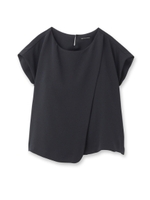 rue des chats シンプルフレンチカットソー/ホワイト(002)