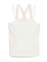 【emmi studio】ブラセットキャミソール/YEL