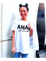 ANAPロゴTシャツ/BK/WH