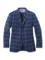 CANONICO ブルーチェックジャケット/ブルー(292)