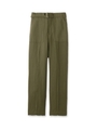 FABRICAベルト付パンツ/カーキ(027)