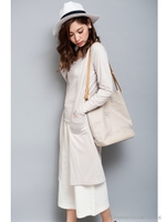 シンプルロングカーデアンサンブル/ネイビー