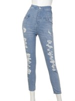 スーパークラッシュスキニーPT/WH