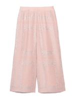 バンダナ刺繍パンツ/PNK