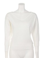 レースVニット/ネイビー