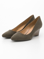 BFC ポインテッドWEGパンプス55/Olive