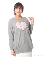 Belle/earthスウェットチュニック/White